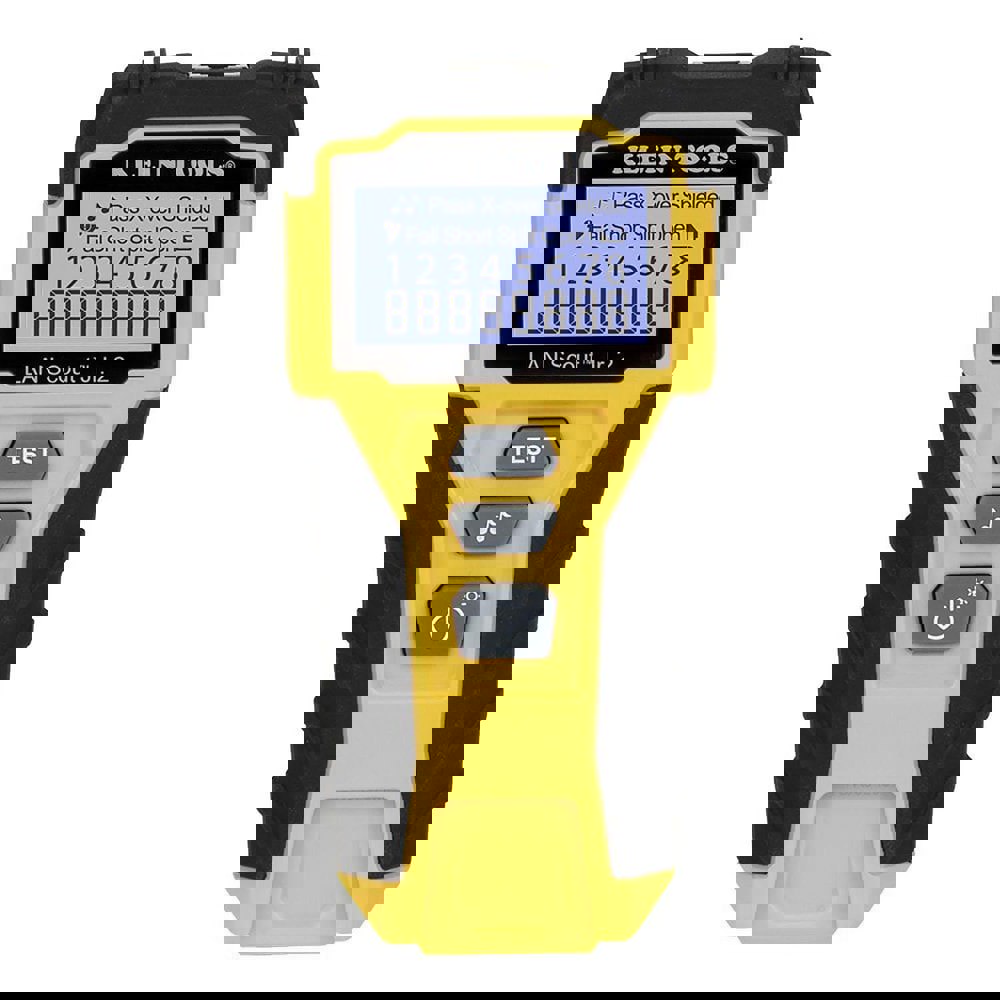 Electrical Test Equipment Accessories; Accessory Type: Cable Tester ; For Use With: LAN SCOUT JR 2 ; Color: Black; Yellow ; Includes: Tester, Remote, 2 W AAA Alkaline Batteries ; UNSPSC Code: 41113740